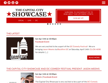 Tablet Screenshot of capitalcityshowcase.com